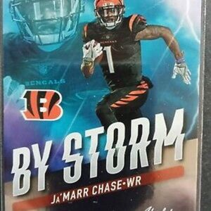 Ja'marr Chase rookie By Storm Insert Absolute Football 2021 GM NFL Bengals